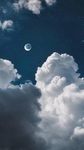 云遮住了月亮。(把月亮当成人来写),云遮住了月亮把月亮当成人来写句子
